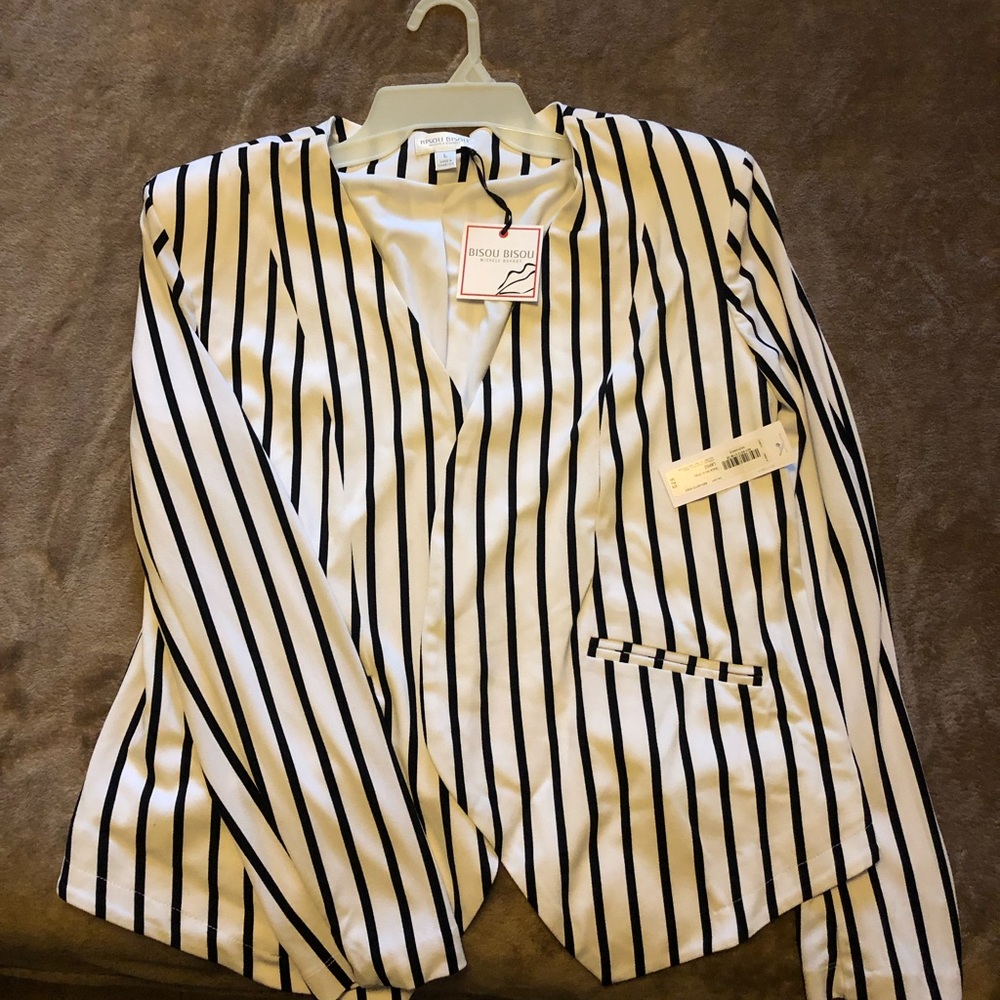 Striped (NEW) blazer